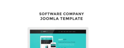 SoftApp - Software Company Responsive Joomla Template - Features Image 1