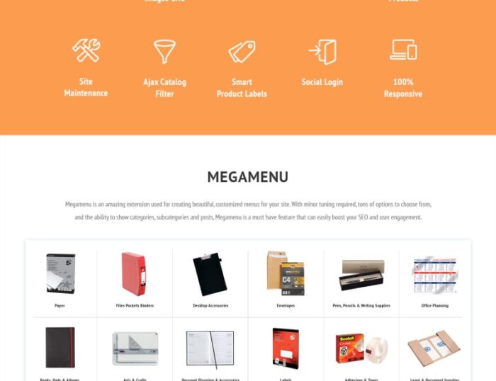 Ketondo - Office Supplies Magento Theme - Features Image 3