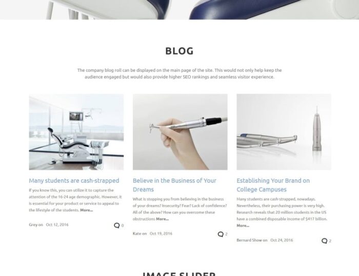 Teethoc - Dental Instruments Magento Theme - Features Image 5