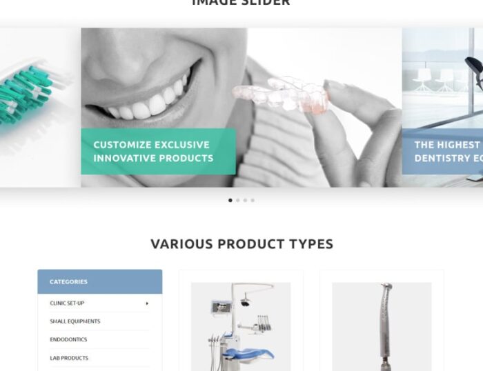 Teethoc - Dental Instruments Magento Theme - Features Image 6