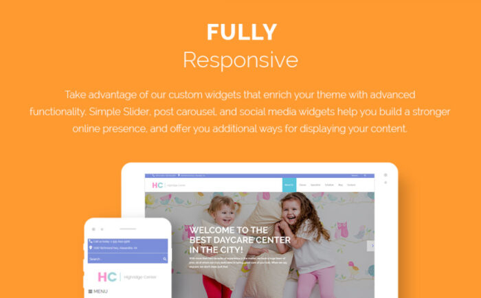 Highridge Center - Kindergarten & Child Care WordPress theme - Features Image 19