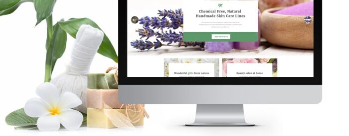 Natural Cosmetics - Cosmetics Store Multipage Website Template - Features Image 2