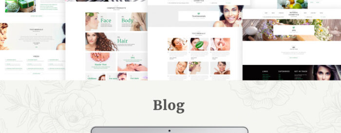 Natural Cosmetics - Cosmetics Store Multipage Website Template - Features Image 6