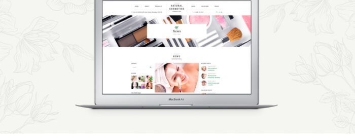 Natural Cosmetics - Cosmetics Store Multipage Website Template - Features Image 7