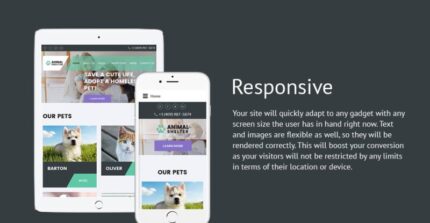 Animal Shelter Joomla Template - Features Image 1