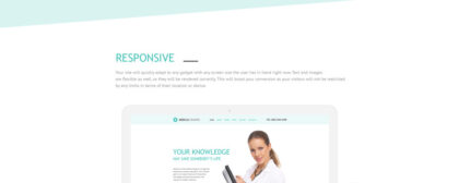 Med School Responsive Joomla Template - Features Image 1