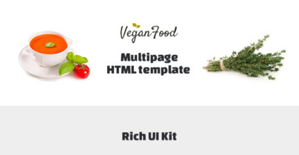 Vegan Food - Vegetarian Restaurant Responsive Website Template - Features Image 1