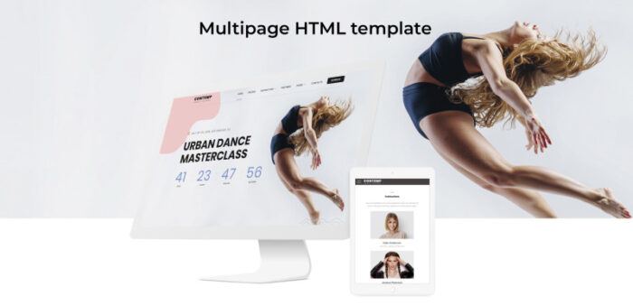 Contemp - Dance School Multipage Creative Bootstrap HTML Website Template - Features Image 2