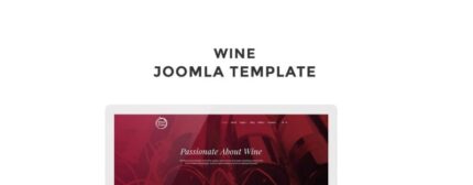 Wine Responsive Joomla Template - Features Image 1