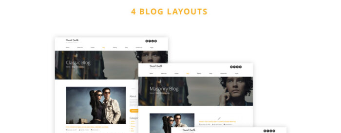 Daniel Smith - Personal Page Responsive Multipage Website Template - Features Image 6