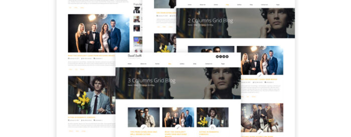 Daniel Smith - Personal Page Responsive Multipage Website Template - Features Image 7