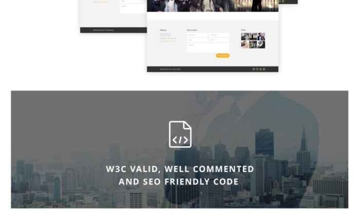 Daniel Smith - Personal Page Responsive Multipage Website Template - Features Image 13