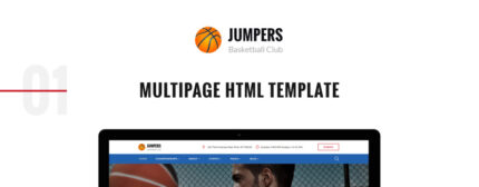 Jumpers - Basketball Club Responsive Multipage Website Template - Features Image 1