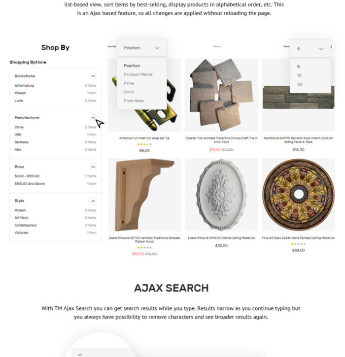 Hernesia - Building Materials Responsive Magento Theme - Features Image 4