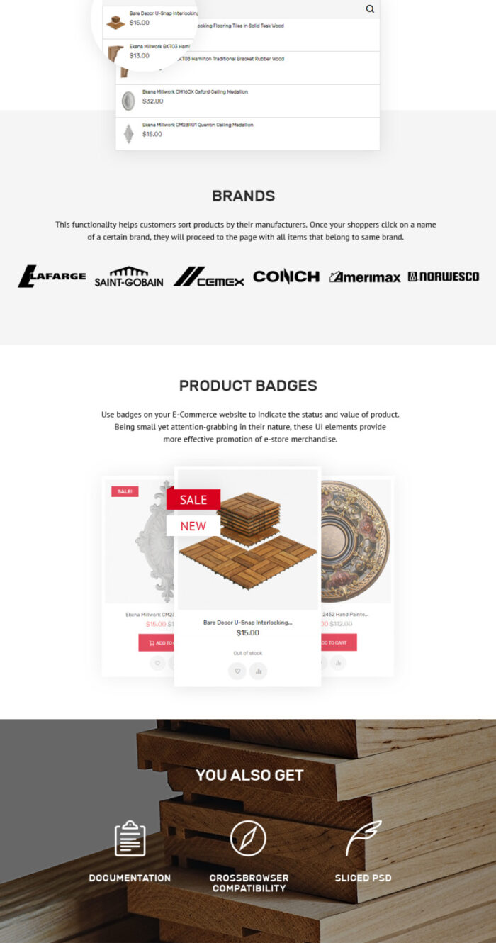 Hernesia - Building Materials Responsive Magento Theme - Features Image 5