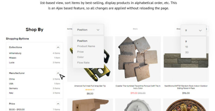 Hernesia - Building Materials Responsive Magento Theme - Features Image 7