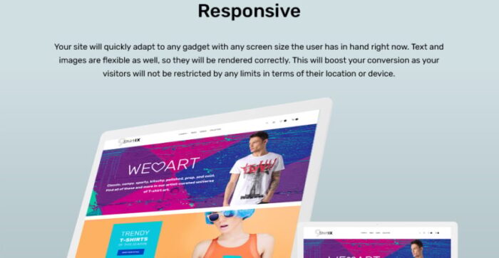 ShirtIX - T-Shirt Shop Responsive Magento Theme - Features Image 3