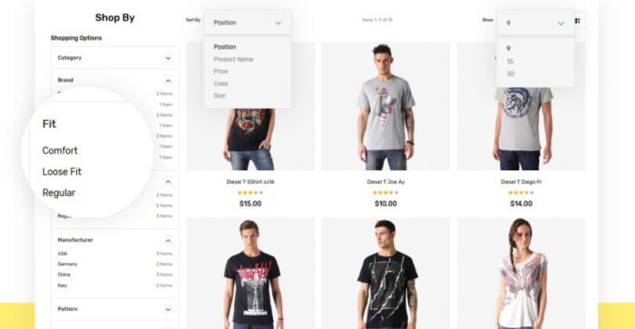 ShirtIX - T-Shirt Shop Responsive Magento Theme - Features Image 6