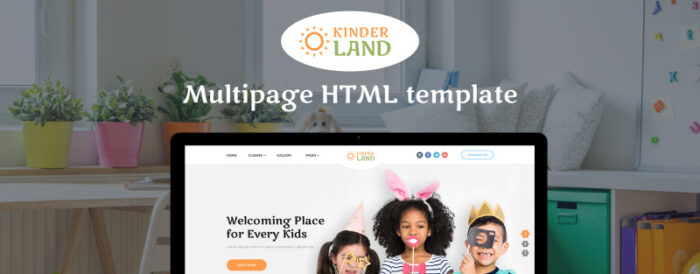 Kinder Land - Kids Center Responsive HTML5 Website Template - Features Image 1