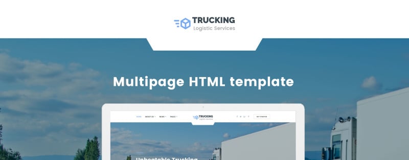 Trucking - Logistics & Transportation Services HTML Website Template - Features Image 1