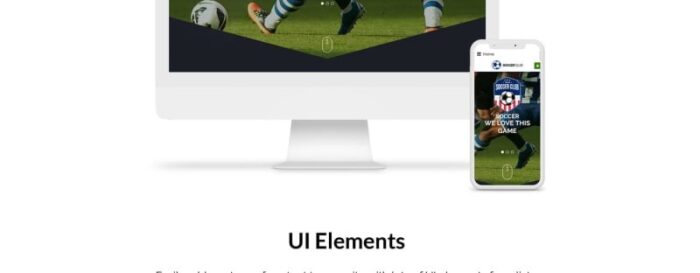 Soccer - Soccer Club Responsive Joomla Template - Features Image 2