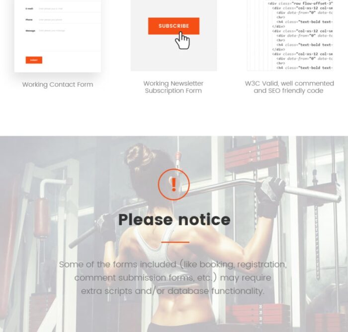 Ironmass - Fitness Center Multipage Website Template - Features Image 15