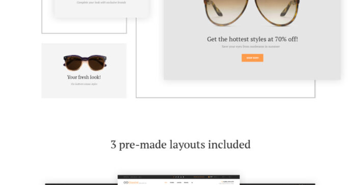 Glassini - Glasses Store Responsive PrestaShop Theme - Features Image 3