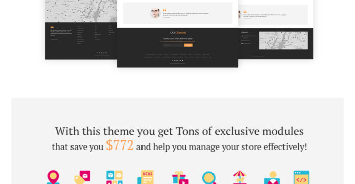 Glassini - Glasses Store Responsive PrestaShop Theme - Features Image 5