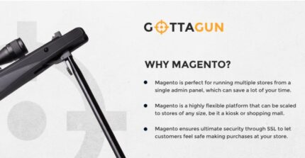 GottaGun - Gun Shop Magento Theme - Features Image 1