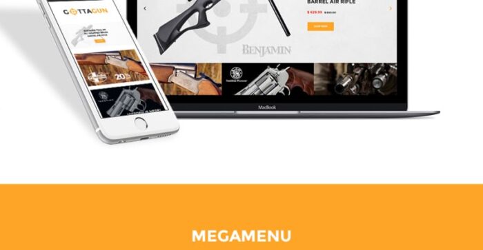 GottaGun - Gun Shop Magento Theme - Features Image 4