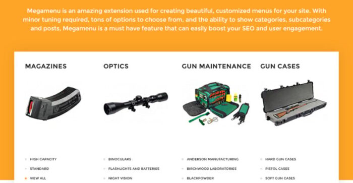 GottaGun - Gun Shop Magento Theme - Features Image 5