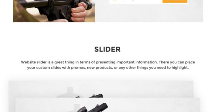 GottaGun - Gun Shop Magento Theme - Features Image 7