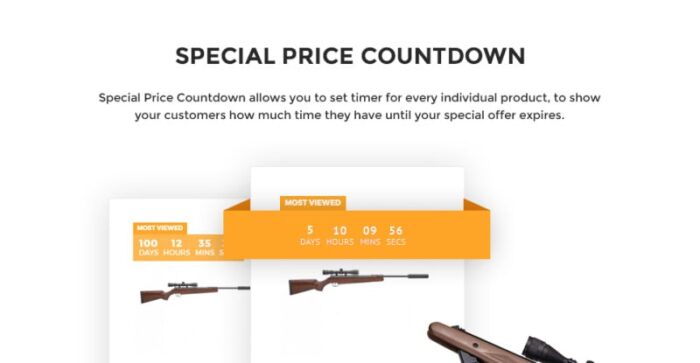 GottaGun - Gun Shop Magento Theme - Features Image 13