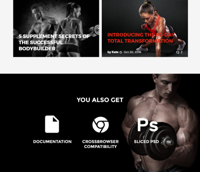 Hard Gainer - Sports Nutrition Store Responsive Magento Theme - Features Image 14