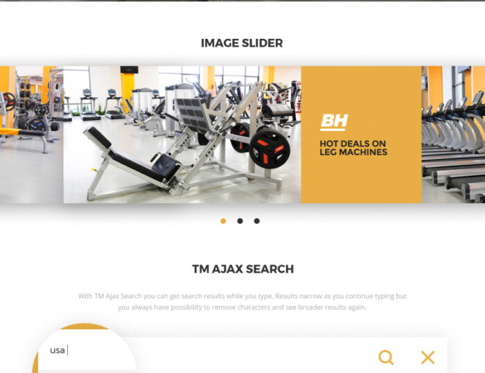 BuzzSport - Gym Equipment Magento Theme - Features Image 5