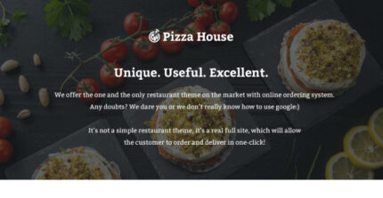 Pizza House - Pizza Restaurant With Online Ordering System OpenCart Template - Features Image 1