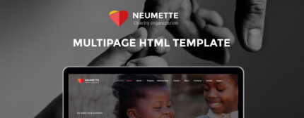 Neumette - Charity Organization HTML5 Website Template - Features Image 1