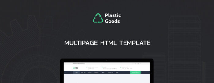 Plastic Goods - Business Multipage Website Template - Features Image 1