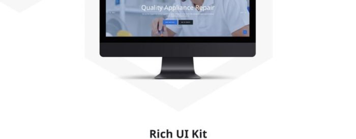 Home Appliance Repair Service Multipage Website Template - Features Image 2