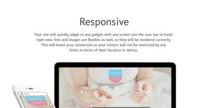 Newborn Responsive Joomla Template - Features Image 1