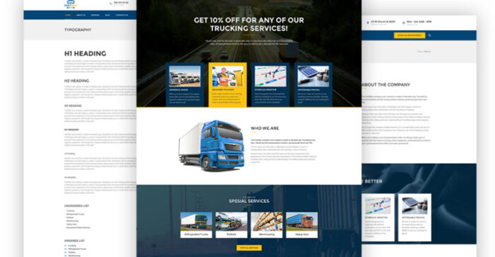 FastWay - Transportation Company Responsive WordPress Theme - Features Image 10