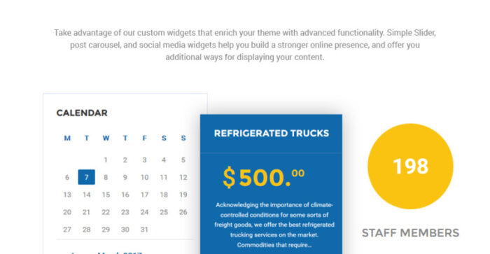 FastWay - Transportation Company Responsive WordPress Theme - Features Image 12