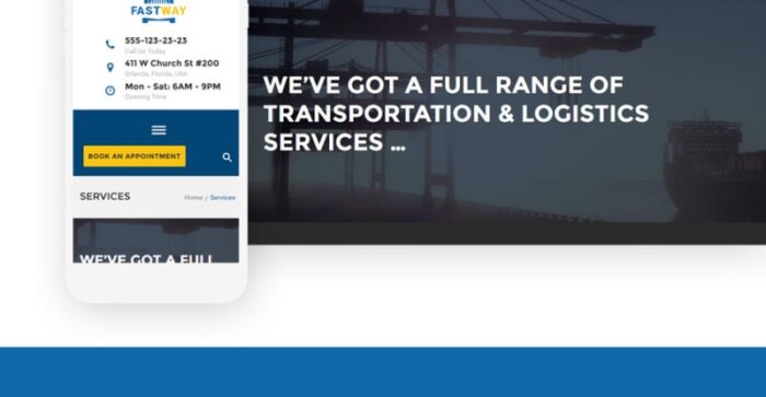 FastWay - Transportation Company Responsive WordPress Theme - Features Image 17