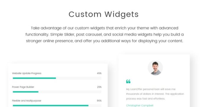 Startup & Creative Digital Agency WordPress Theme - Features Image 13