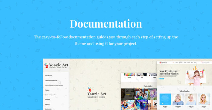 Yoozie - Children Art School WordPress theme - Features Image 24