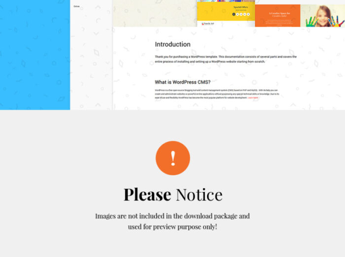 Yoozie - Children Art School WordPress theme - Features Image 25