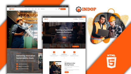 Indop Construction Tools Shop HTML5 Website Template - Features Image 1