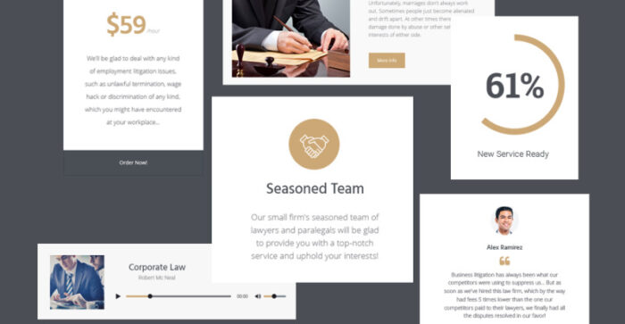 Justizia - Lawyer Services Responsive WordPress Theme - Features Image 4