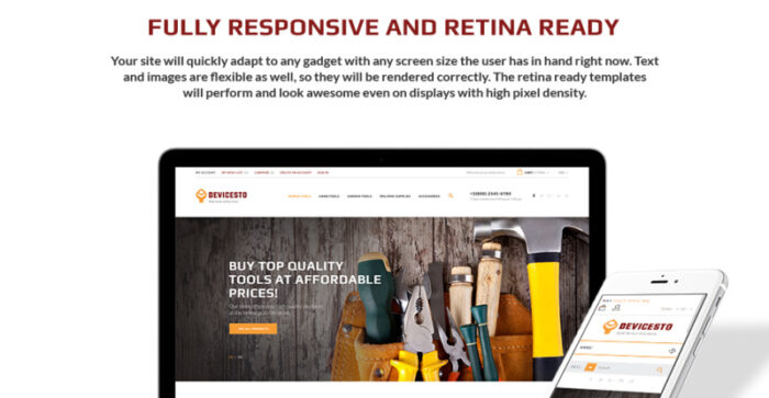 Devicesto - Tools and Supplies Store PrestaShop Theme - Features Image 7