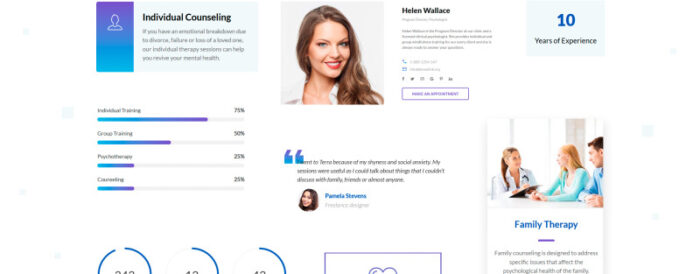 Terra - Psychologist Responsive Website Template - Features Image 3